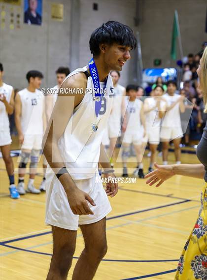 Thumbnail 2 in Clovis @ Clovis East (CIF Norcal Boys VB Regional Final- Division 1) photogallery.