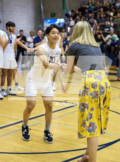 Thumbnail 1 in Clovis @ Clovis East (CIF Norcal Boys VB Regional Final- Division 1) photogallery.