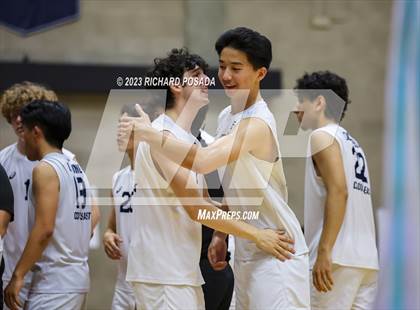 Thumbnail 1 in Clovis @ Clovis East (CIF Norcal Boys VB Regional Final- Division 1) photogallery.
