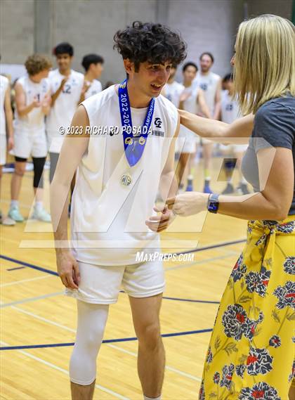 Thumbnail 3 in Clovis @ Clovis East (CIF Norcal Boys VB Regional Final- Division 1) photogallery.
