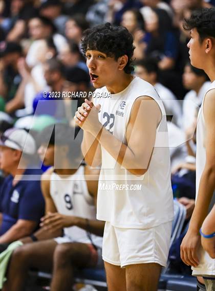 Thumbnail 2 in Clovis @ Clovis East (CIF Norcal Boys VB Regional Final- Division 1) photogallery.
