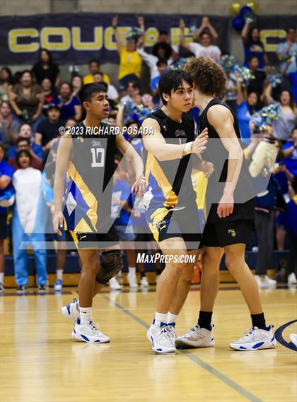 Thumbnail 3 in Clovis @ Clovis East (CIF Norcal Boys VB Regional Final- Division 1) photogallery.
