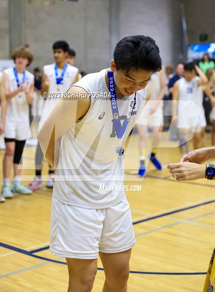 Thumbnail 1 in Clovis @ Clovis East (CIF Norcal Boys VB Regional Final- Division 1) photogallery.