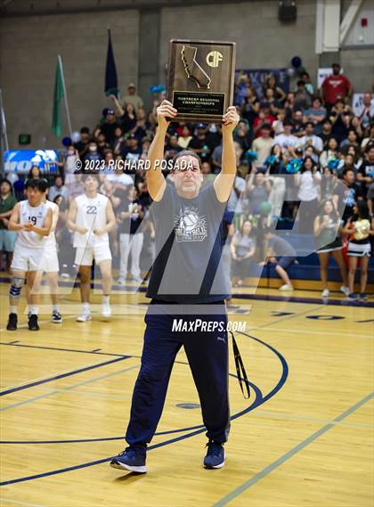 Thumbnail 3 in Clovis @ Clovis East (CIF Norcal Boys VB Regional Final- Division 1) photogallery.