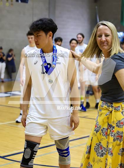 Thumbnail 3 in Clovis @ Clovis East (CIF Norcal Boys VB Regional Final- Division 1) photogallery.