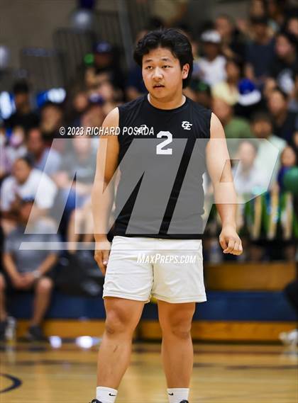 Thumbnail 2 in Clovis @ Clovis East (CIF Norcal Boys VB Regional Final- Division 1) photogallery.