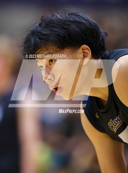 Thumbnail 2 in Clovis @ Clovis East (CIF Norcal Boys VB Regional Final- Division 1) photogallery.
