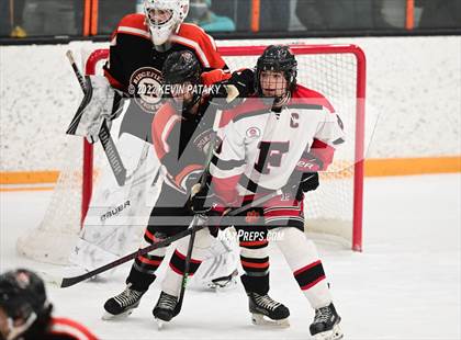 Thumbnail 2 in Ridgefield vs. Fairfield Warde/Ludlowe (FCIAC D1 Final) photogallery.