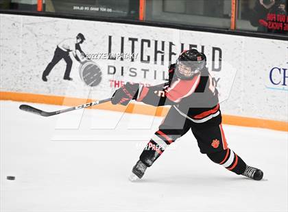 Thumbnail 2 in Ridgefield vs. Fairfield Warde/Ludlowe (FCIAC D1 Final) photogallery.