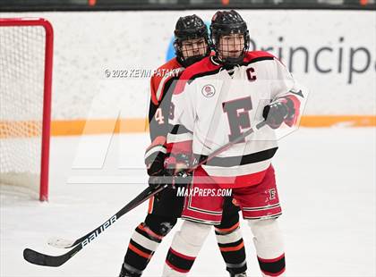 Thumbnail 2 in Ridgefield vs. Fairfield Warde/Ludlowe (FCIAC D1 Final) photogallery.