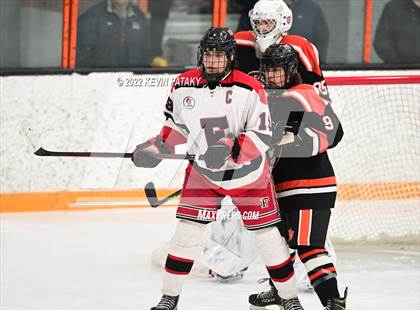 Thumbnail 2 in Ridgefield vs. Fairfield Warde/Ludlowe (FCIAC D1 Final) photogallery.