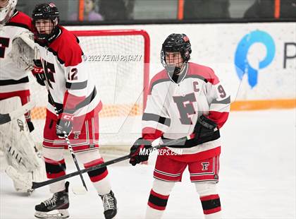 Thumbnail 1 in Ridgefield vs. Fairfield Warde/Ludlowe (FCIAC D1 Final) photogallery.