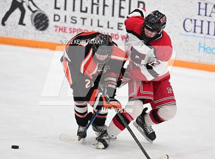 Thumbnail 2 in Ridgefield vs. Fairfield Warde/Ludlowe (FCIAC D1 Final) photogallery.