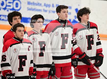 Thumbnail 2 in Ridgefield vs. Fairfield Warde/Ludlowe (FCIAC D1 Final) photogallery.