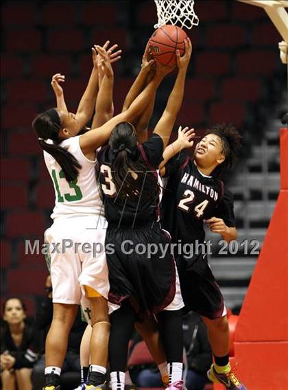 Thumbnail 1 in Hamilton vs. St. Mary's (AIA D1 Final) photogallery.