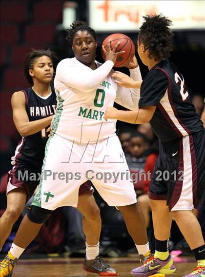 Thumbnail 3 in Hamilton vs. St. Mary's (AIA D1 Final) photogallery.