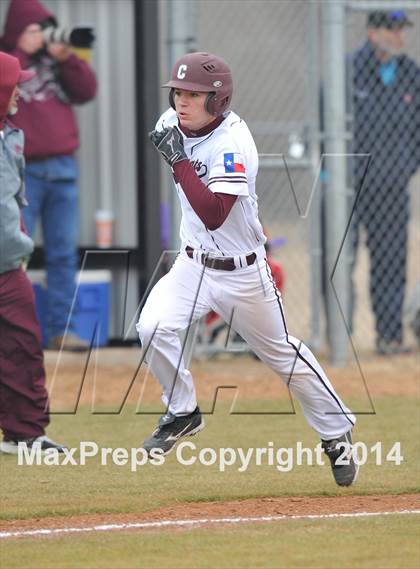 Thumbnail 1 in Nocona vs. Callisburg (Lindsay Tournament) photogallery.
