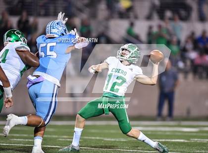 Thumbnail 2 in China Spring vs. Cuero (UIL 4A D2 Semifinal Playoff) photogallery.