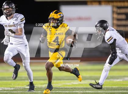 Thumbnail 3 in Oak Grove @ St. James (LHSAA Division III Non-Select Quarterfinal) photogallery.