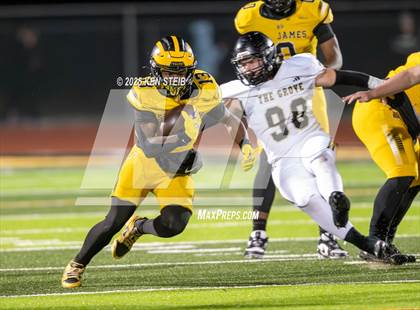Thumbnail 1 in Oak Grove @ St. James (LHSAA Division III Non-Select Quarterfinal) photogallery.