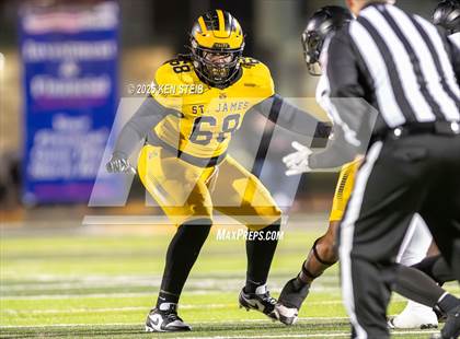 Thumbnail 1 in Oak Grove @ St. James (LHSAA Division III Non-Select Quarterfinal) photogallery.