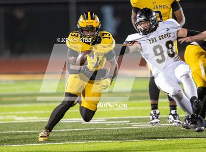 Thumbnail 3 in Oak Grove @ St. James (LHSAA Division III Non-Select Quarterfinal) photogallery.