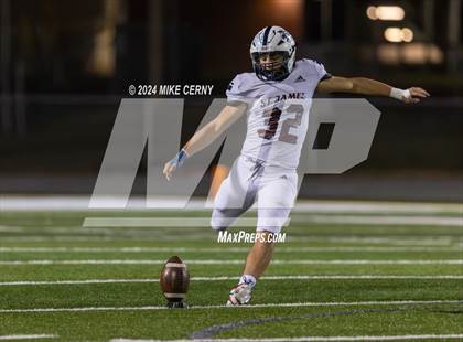 Thumbnail 2 in St. James Academy @ Basehor-Linwood (KSHSAA 5A Regional) photogallery.