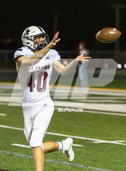 Thumbnail 3 in St. James Academy @ Basehor-Linwood (KSHSAA 5A Regional) photogallery.