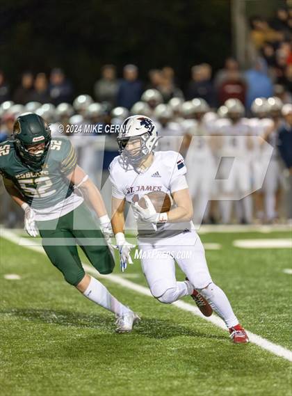 Thumbnail 1 in St. James Academy @ Basehor-Linwood (KSHSAA 5A Regional) photogallery.