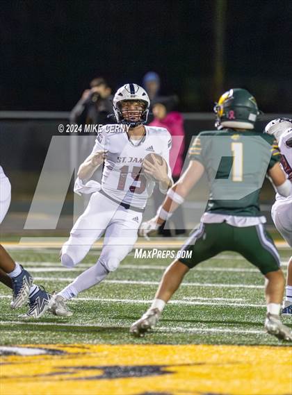 Thumbnail 2 in St. James Academy @ Basehor-Linwood (KSHSAA 5A Regional) photogallery.