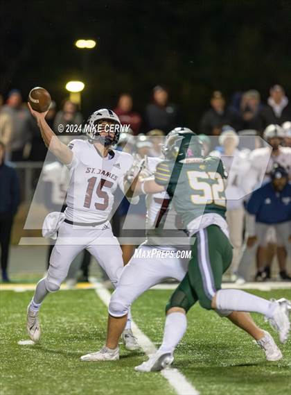 Thumbnail 1 in St. James Academy @ Basehor-Linwood (KSHSAA 5A Regional) photogallery.