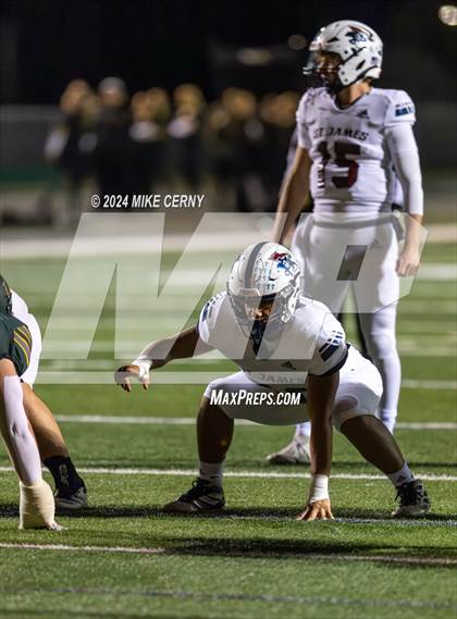 Thumbnail 1 in St. James Academy @ Basehor-Linwood (KSHSAA 5A Regional) photogallery.