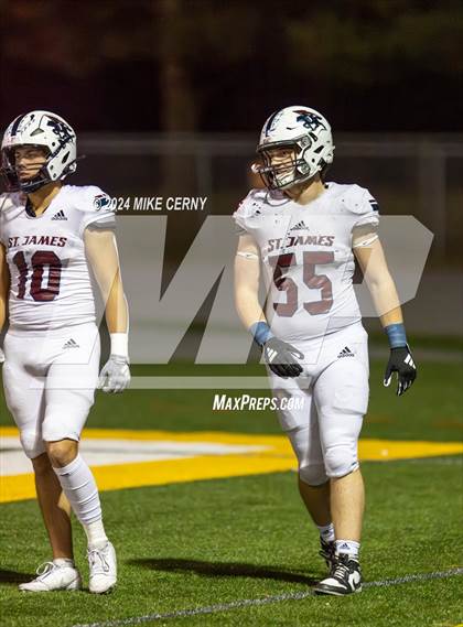 Thumbnail 2 in St. James Academy @ Basehor-Linwood (KSHSAA 5A Regional) photogallery.