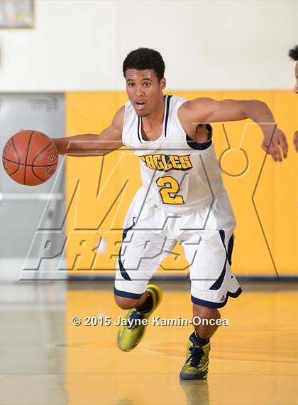 Thumbnail 1 in Rancho Christian vs. St. Bernard (CIF SS 5A Final) photogallery.