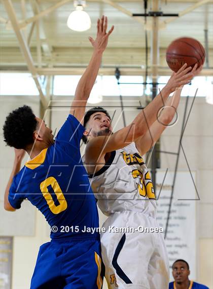 Thumbnail 2 in Rancho Christian vs. St. Bernard (CIF SS 5A Final) photogallery.