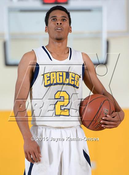 Thumbnail 2 in Rancho Christian vs. St. Bernard (CIF SS 5A Final) photogallery.