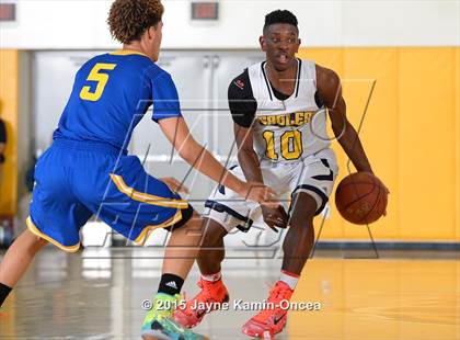 Thumbnail 3 in Rancho Christian vs. St. Bernard (CIF SS 5A Final) photogallery.