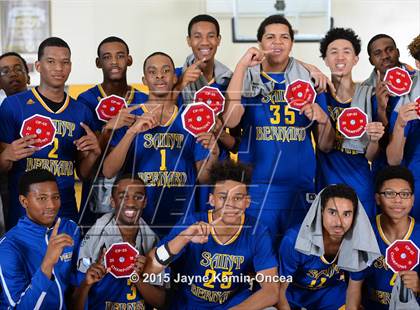 Thumbnail 1 in Rancho Christian vs. St. Bernard (CIF SS 5A Final) photogallery.
