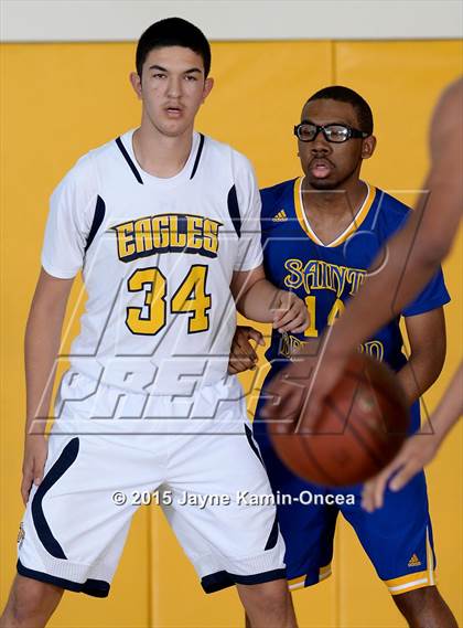 Thumbnail 1 in Rancho Christian vs. St. Bernard (CIF SS 5A Final) photogallery.