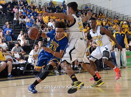 Thumbnail 3 in Rancho Christian vs. St. Bernard (CIF SS 5A Final) photogallery.