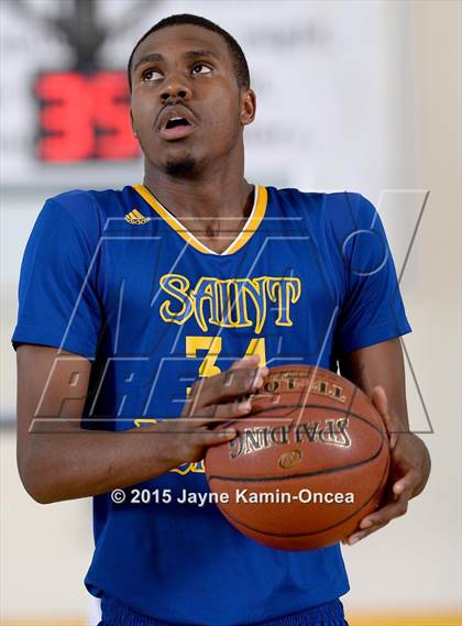 Thumbnail 3 in Rancho Christian vs. St. Bernard (CIF SS 5A Final) photogallery.