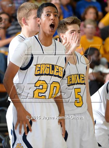 Thumbnail 1 in Rancho Christian vs. St. Bernard (CIF SS 5A Final) photogallery.