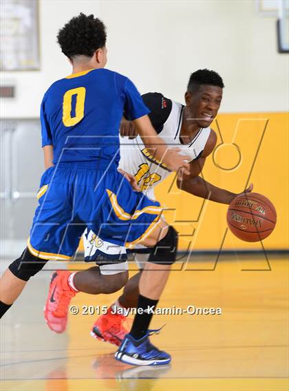 Thumbnail 2 in Rancho Christian vs. St. Bernard (CIF SS 5A Final) photogallery.