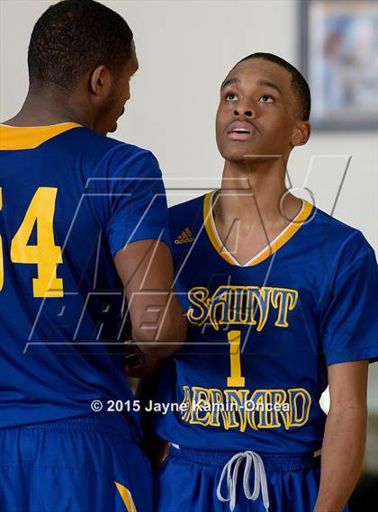 Thumbnail 3 in Rancho Christian vs. St. Bernard (CIF SS 5A Final) photogallery.