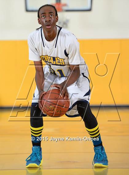 Thumbnail 2 in Rancho Christian vs. St. Bernard (CIF SS 5A Final) photogallery.