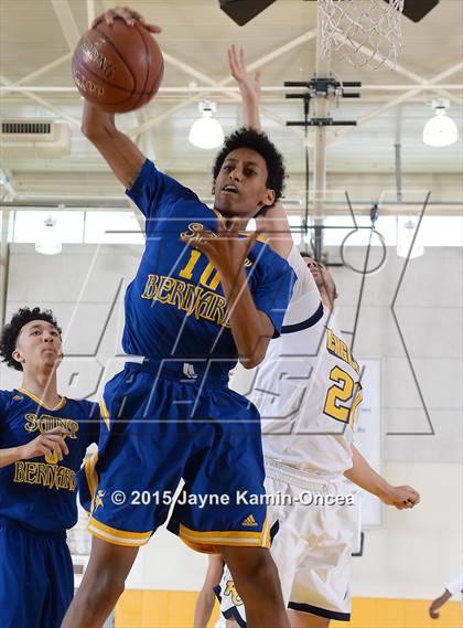 Thumbnail 3 in Rancho Christian vs. St. Bernard (CIF SS 5A Final) photogallery.