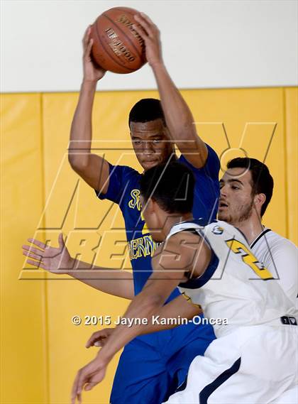 Thumbnail 3 in Rancho Christian vs. St. Bernard (CIF SS 5A Final) photogallery.