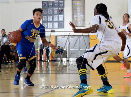 Thumbnail 1 in Rancho Christian vs. St. Bernard (CIF SS 5A Final) photogallery.
