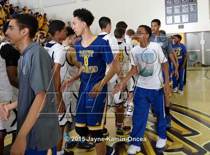 Thumbnail 1 in Rancho Christian vs. St. Bernard (CIF SS 5A Final) photogallery.