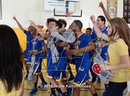 Thumbnail 2 in Rancho Christian vs. St. Bernard (CIF SS 5A Final) photogallery.